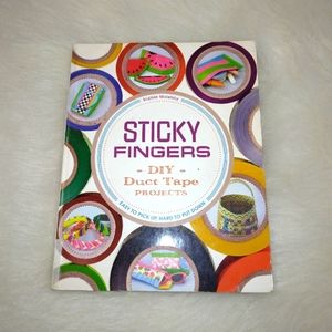 BOOK Sticky Fingers- DIY Duct Tape Projects by Sophie Maletsky